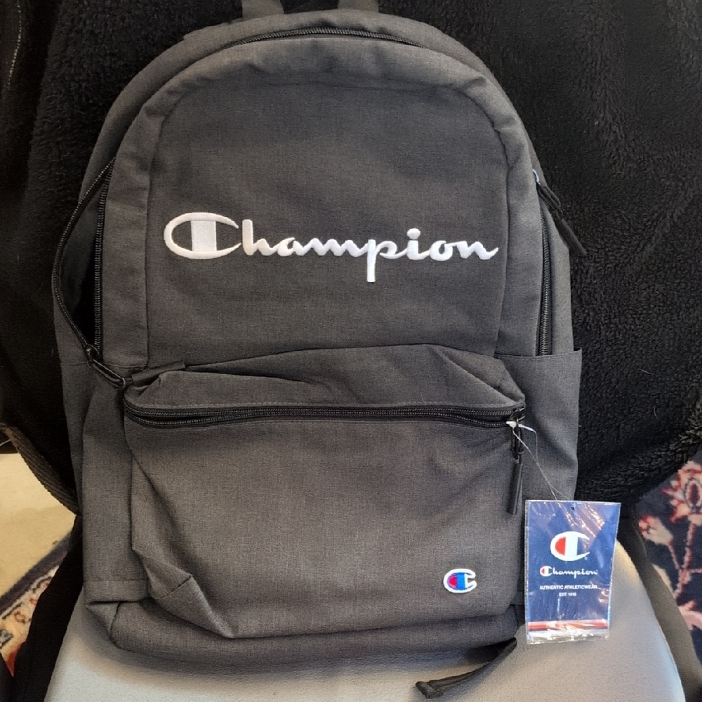 Champion Black Kids Backpack
